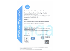 ISO9001证书